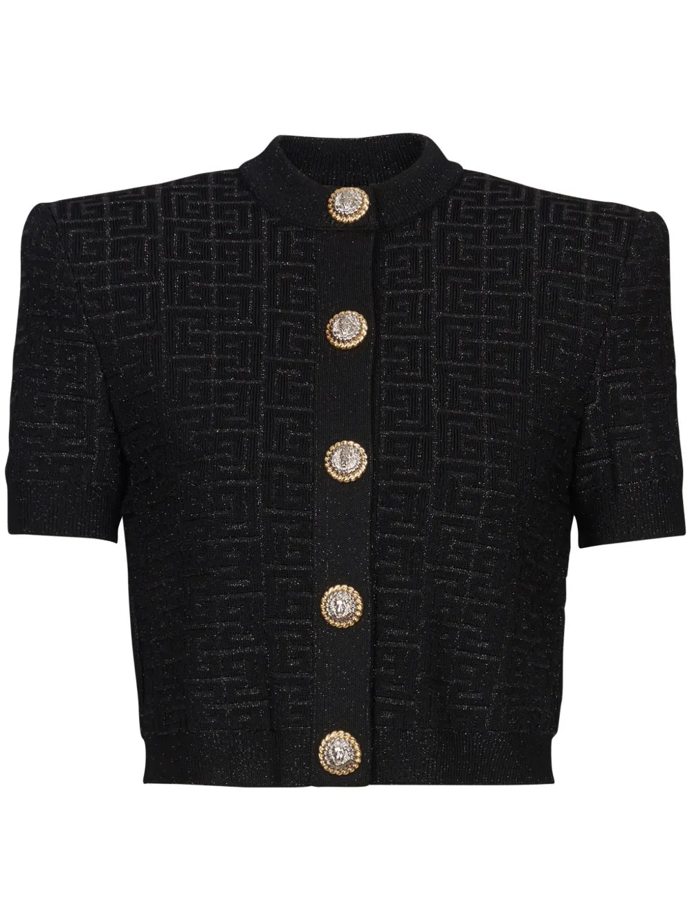 Pb Labyrinth Cropped Cardigan