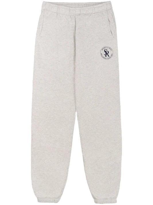 S&R Logo Cotton Blend Sweatpants