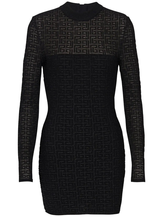 Pb Labyrinth Knitted Minidress
