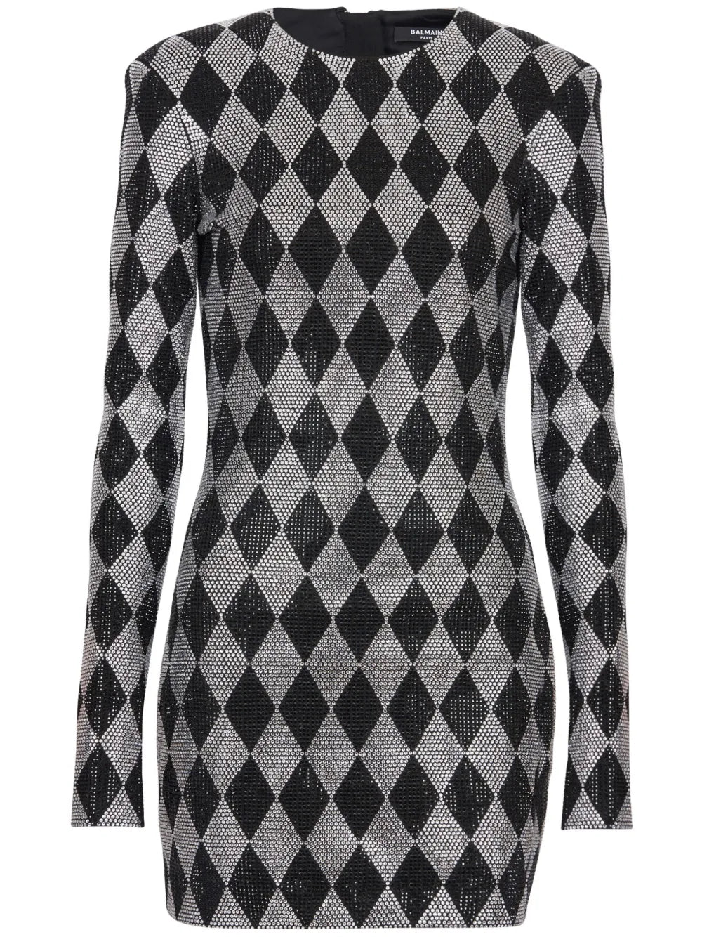 Crystal-Embellished Minidress