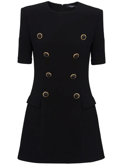 Tailored Textured Minidress