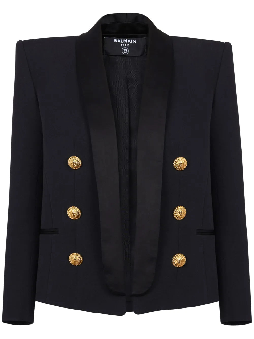 Double-Breasted Wool Blazer