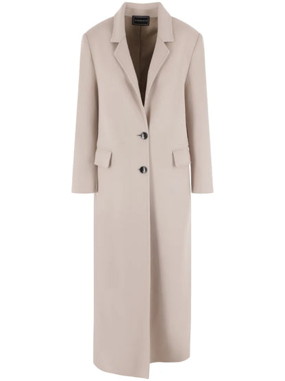 Buttoned-Up Overcoat