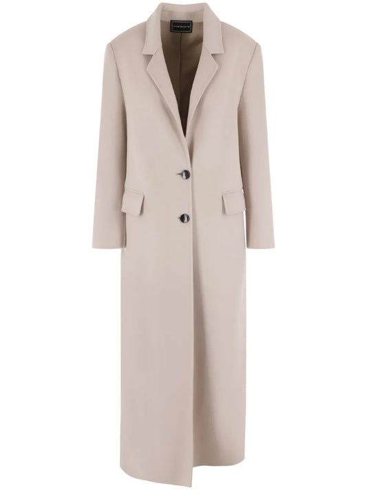 Buttoned-Up Overcoat