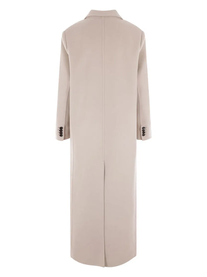 Buttoned-Up Overcoat