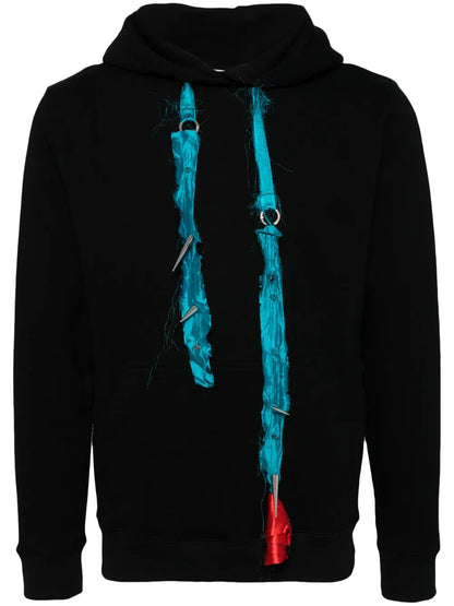 Serpentine Cotton Hoodie