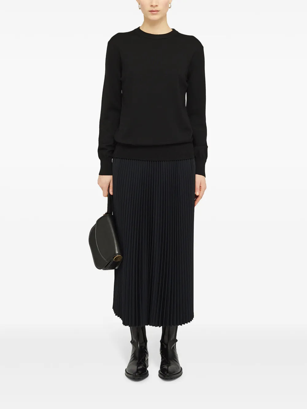 Crew-Neck Wool Jumper