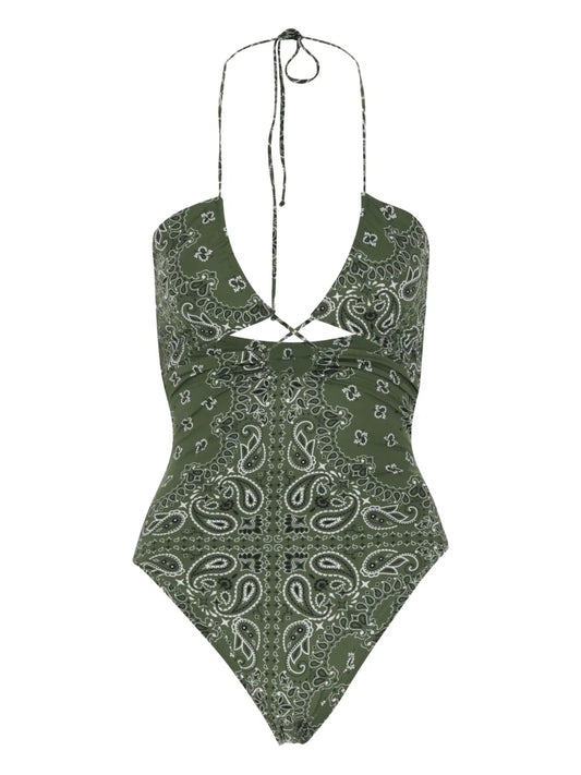 Bandana-Print Swimsuit