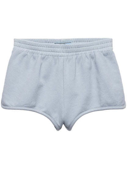 Logo-Patch Fleece Shorts