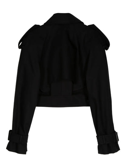 Perfecto Cropped Trench Jacket