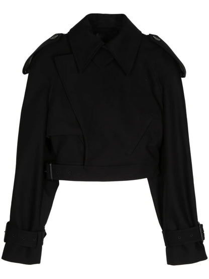 Perfecto Cropped Trench Jacket