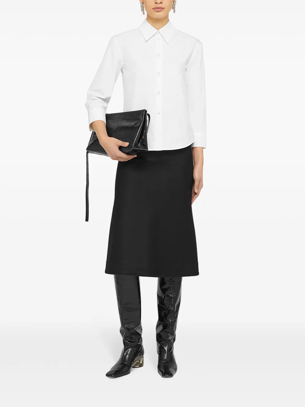Classic Collar Cotton Shirt