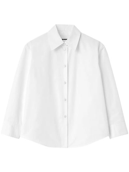 Classic Collar Cotton Shirt