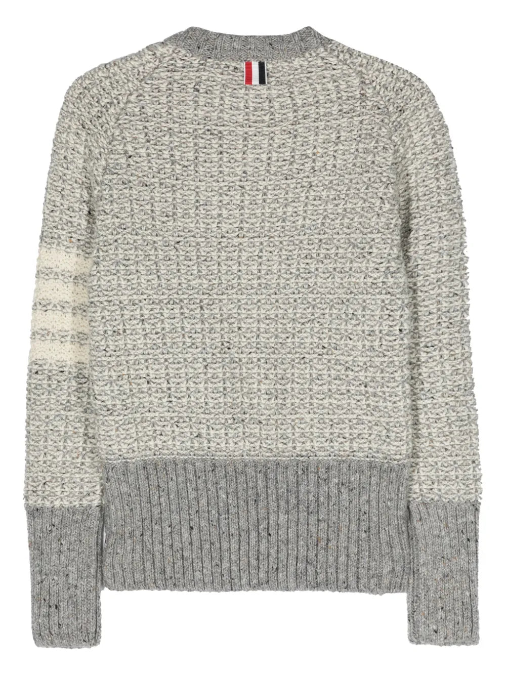 4-Bar Stripe Chunky-Knit Jumper