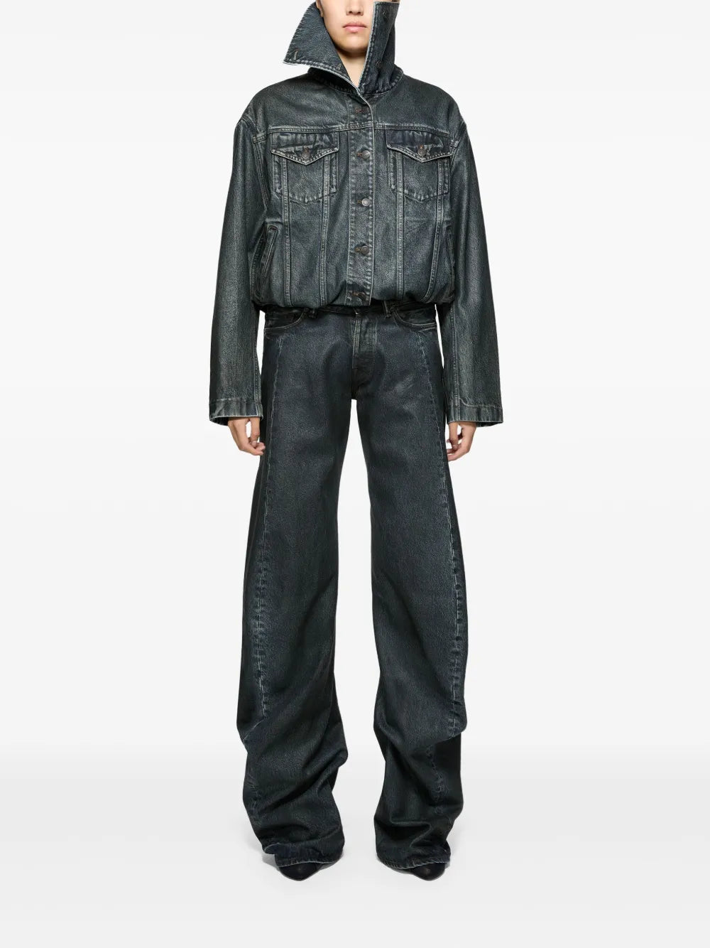 Cropped Denim Jacket