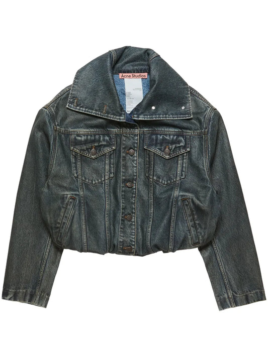 Cropped Denim Jacket