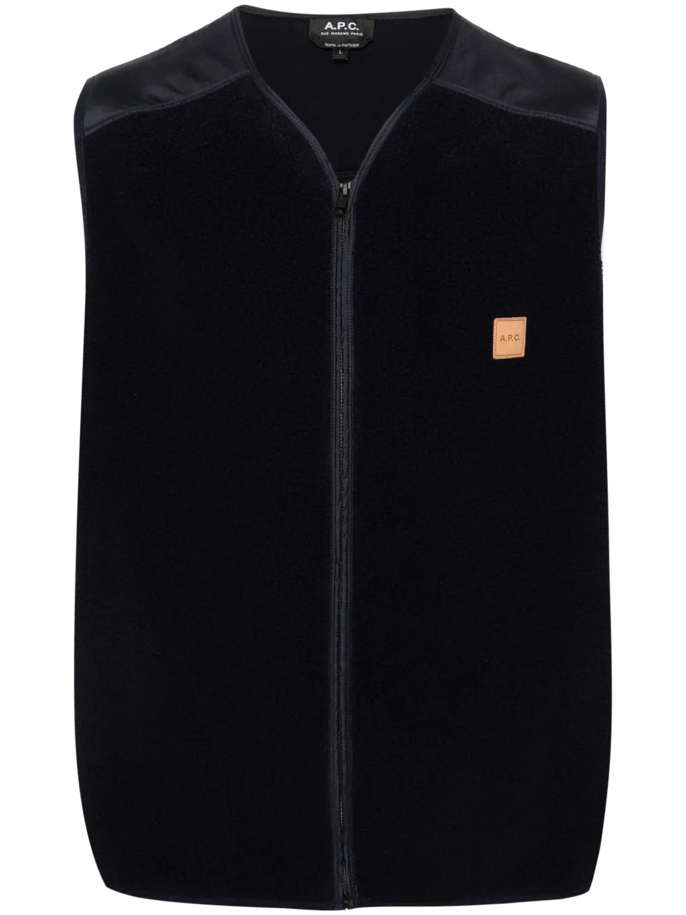 Logo-Patch Fleece Vest