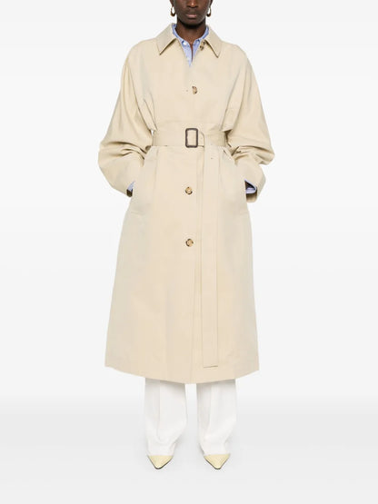 Tumbled Belted Trench Coat