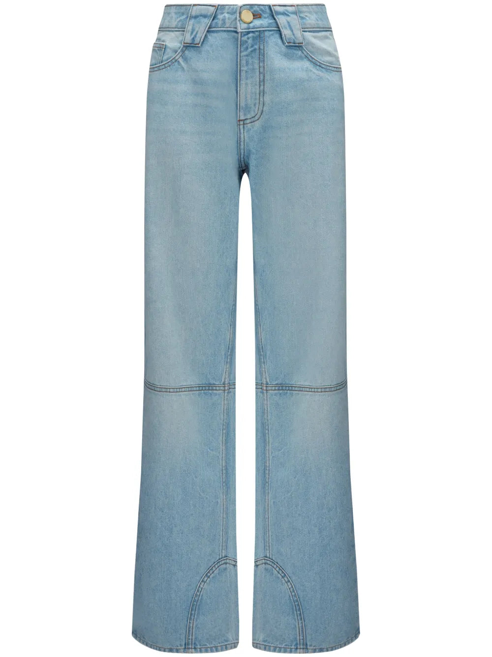 Low-Rise Wide-Leg Jeans