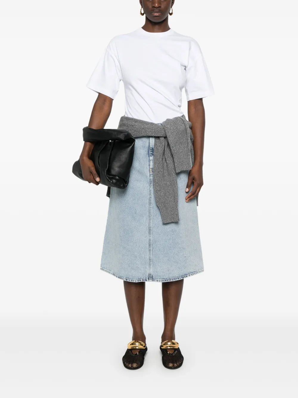 Asymmetric Organic Cotton T-Shirt