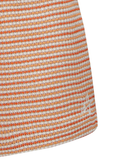 Llonga Striped Mini Shorts