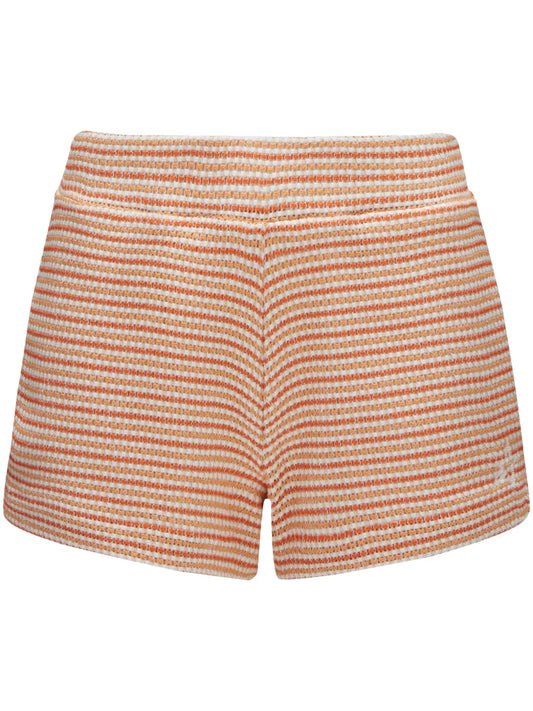 Llonga Striped Mini Shorts