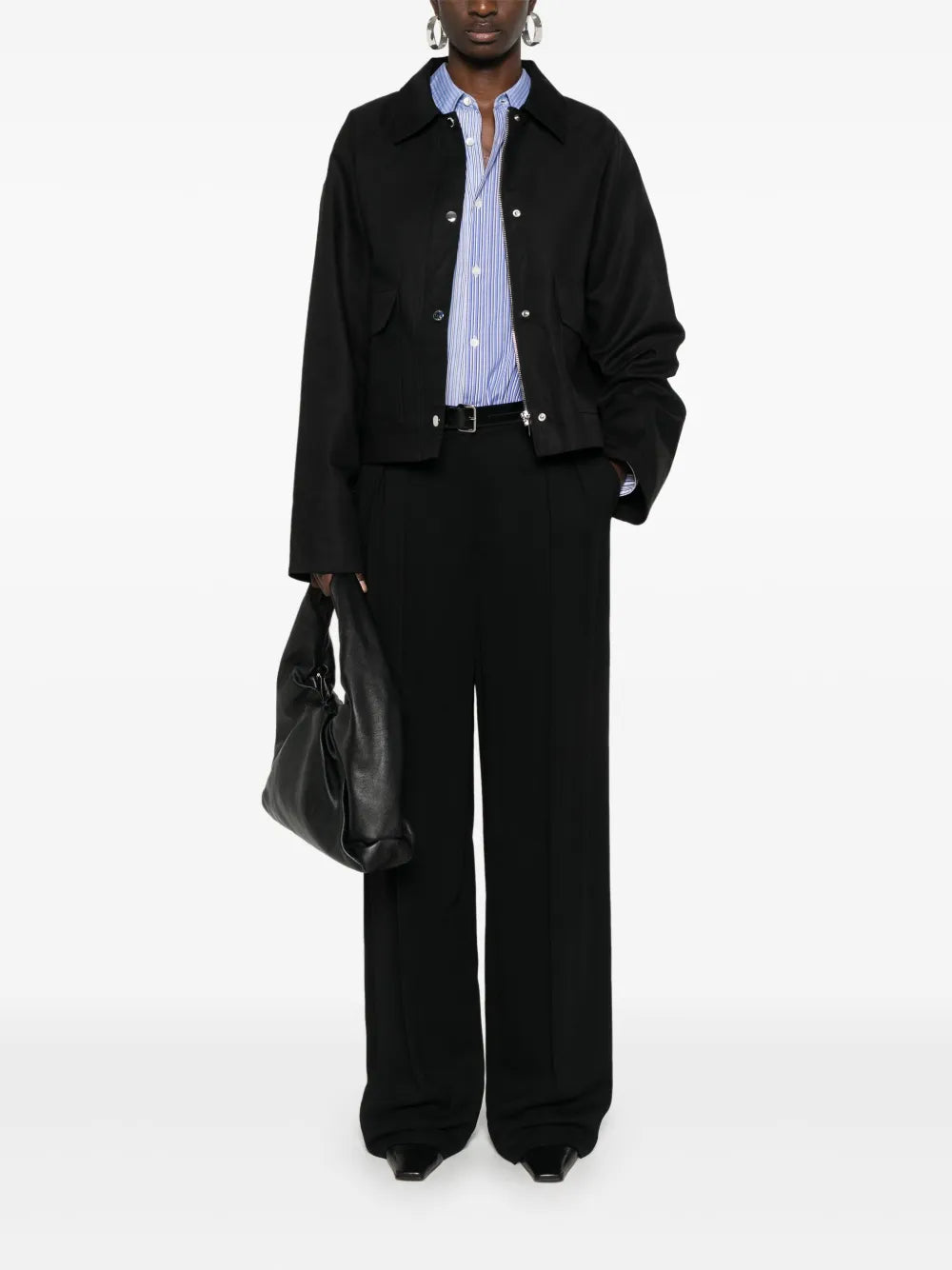Organic Cotton Cropped Jacket