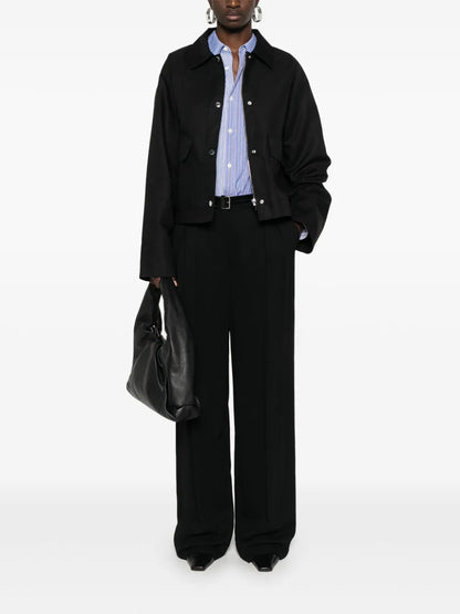 Organic Cotton Cropped Jacket