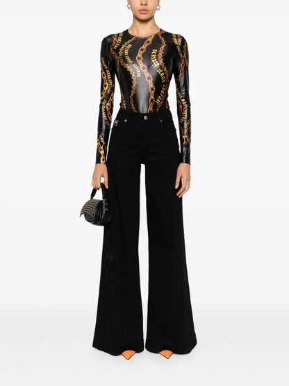 High-Rise Wide-Leg Jeans