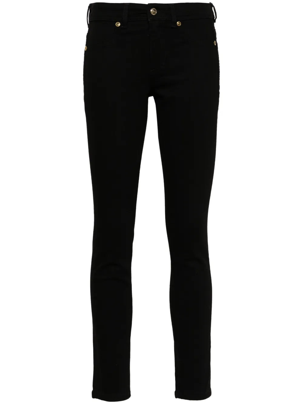 Logo-Plaque Skinny Jeans