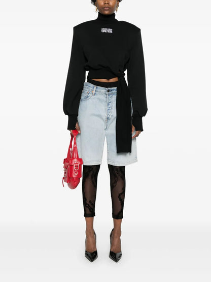 Embroidered-Logo Cotton Sweatshirt