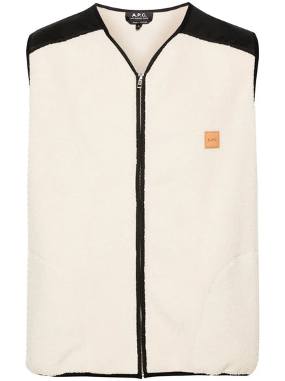 Nate Colour-Block Fleece Gilet