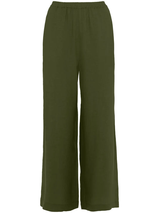 Select Elasticated-Waist Linen Trousers