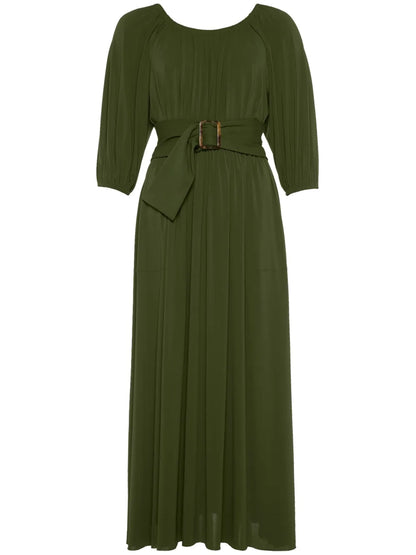 Gabriella Belted Maxi Dress