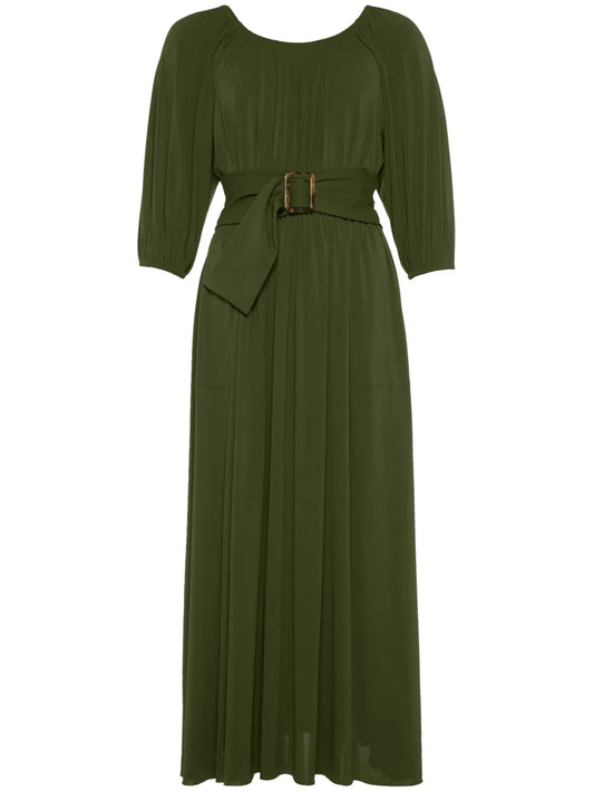 Gabriella Belted Maxi Dress