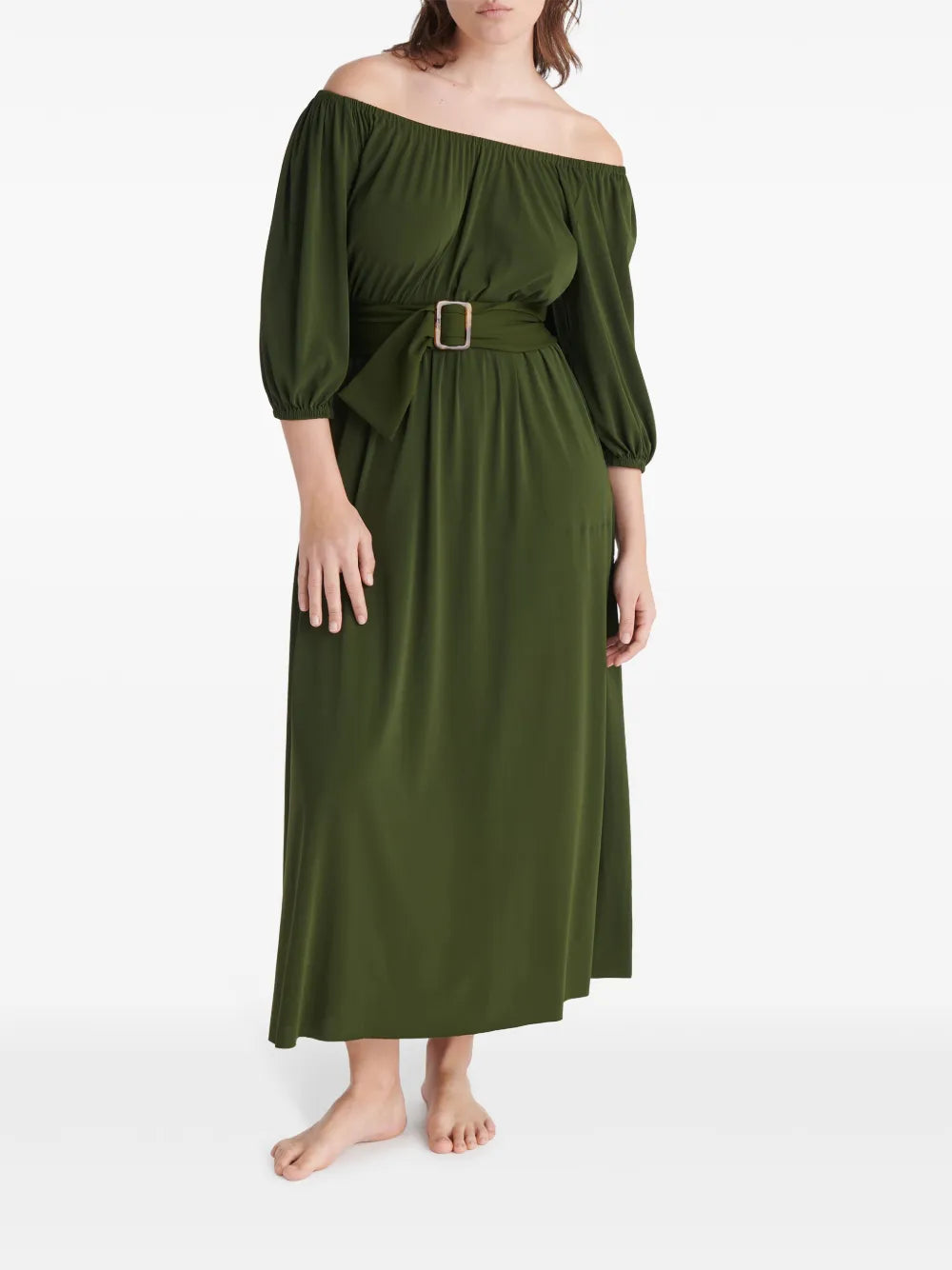 Gabriella Belted Maxi Dress