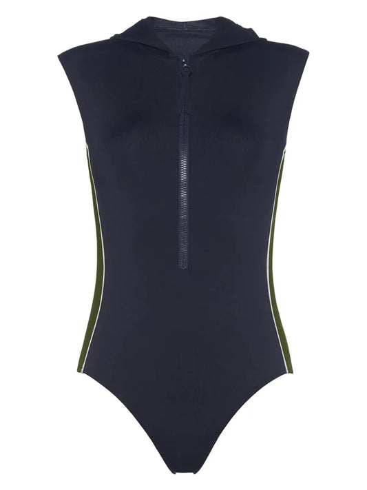 Athlète Zip-Up Swimsuit
