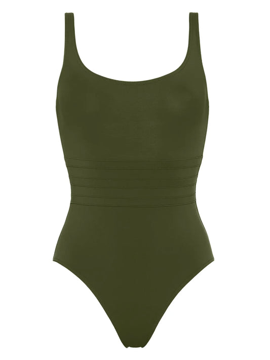 Asia Scoop-Neck Swimsuit