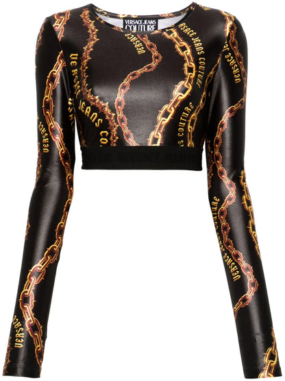 Chain Couture Crop Top