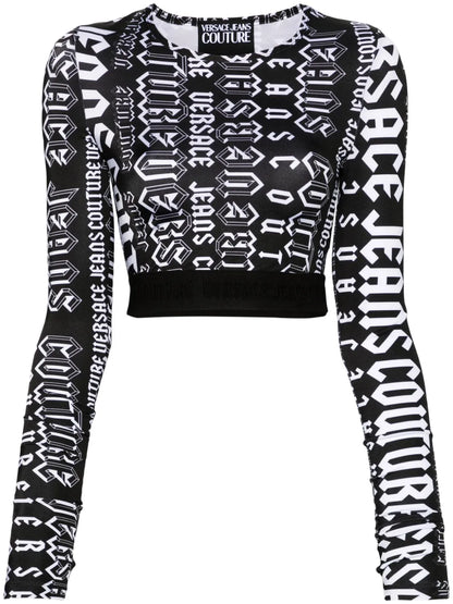 Logomania Crop Top