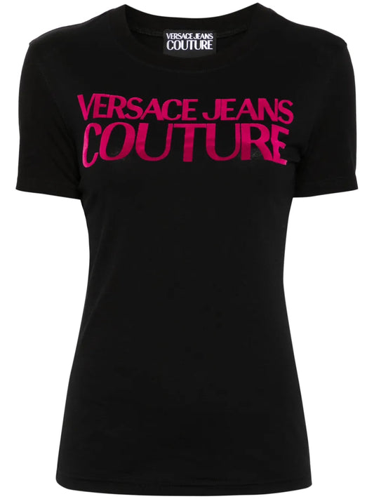 Logo-Flocked Cotton T-Shirt