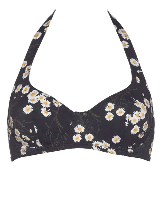 Passionnel Floral-Print Bikini Top