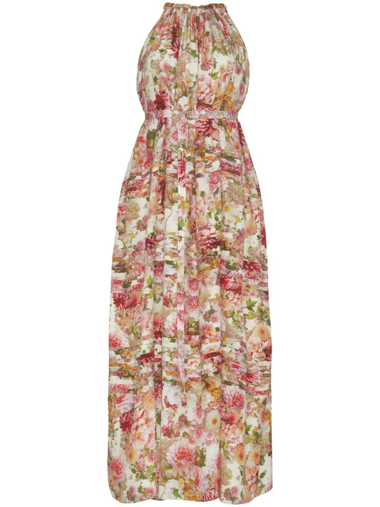 Sabine Crepe-De-Chine Shift Dress