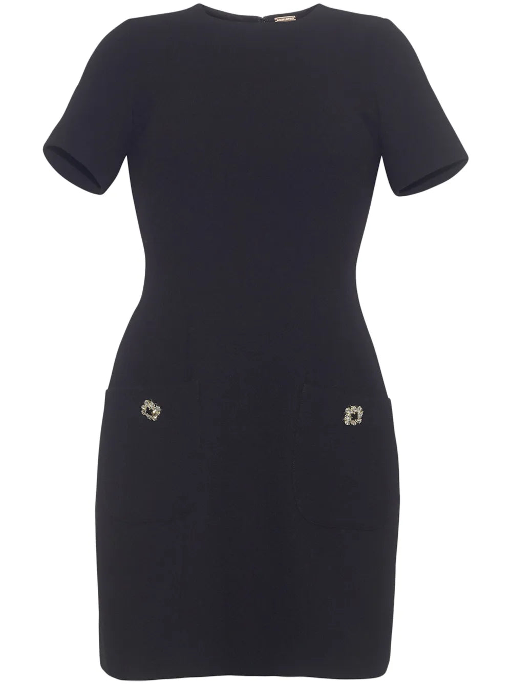 Flynn Wool Crepe Mini Dress