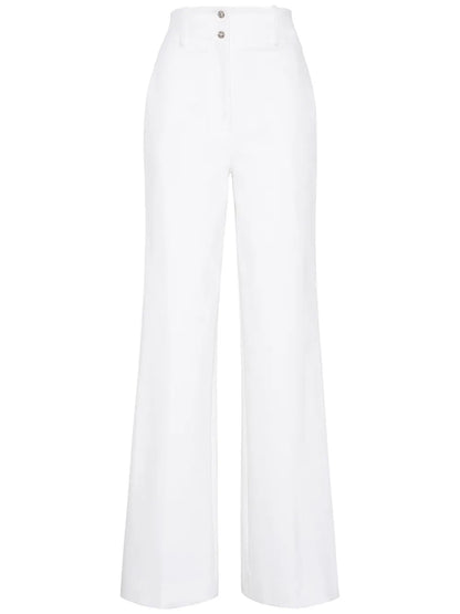 Hugo High-Waisted Straight-Leg Jeans