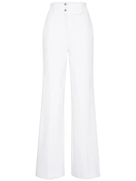 Hugo High-Waisted Straight-Leg Jeans