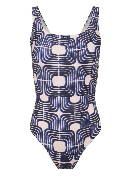 Paros-Print Swimsuit