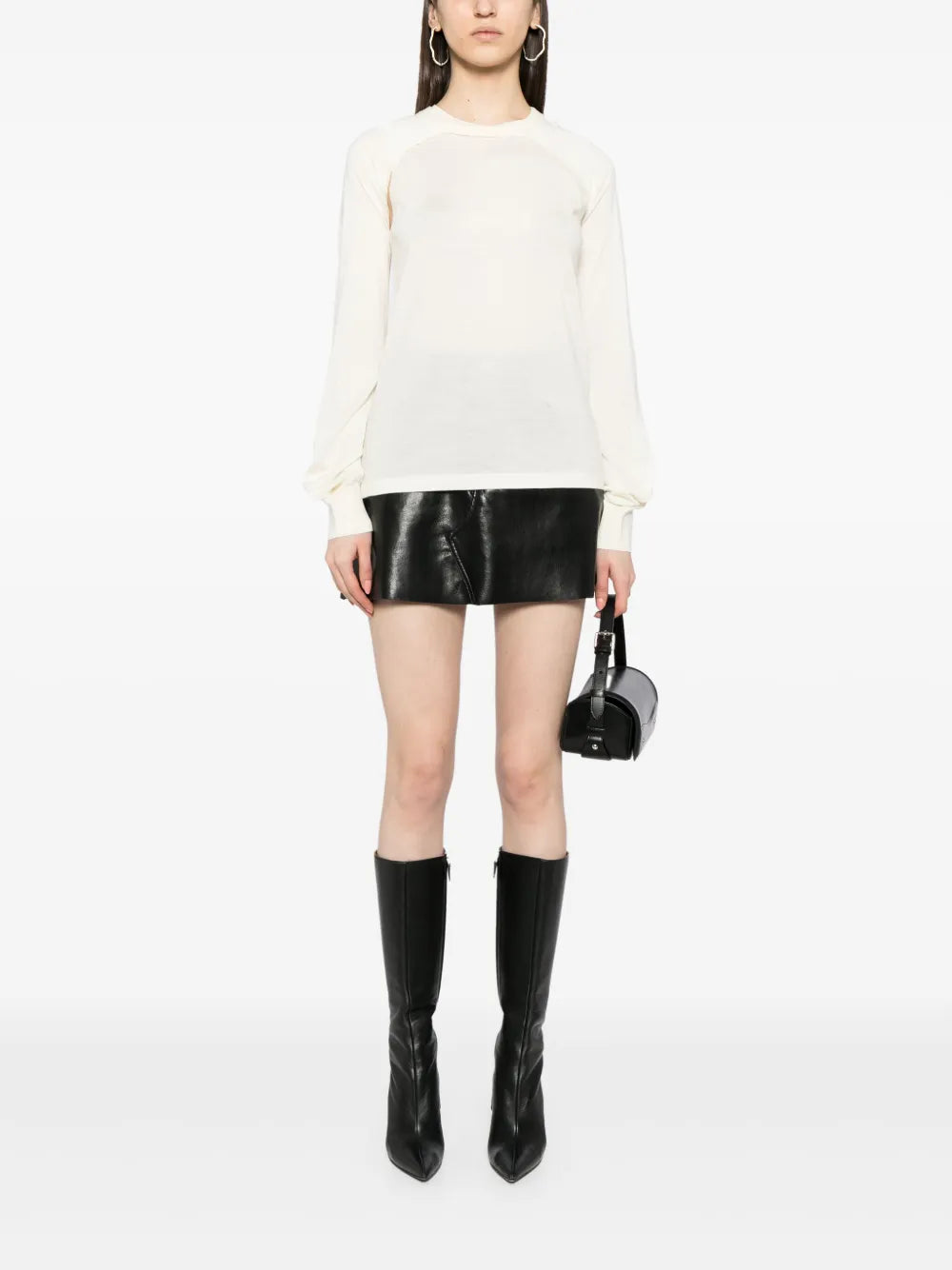 Cut-Out Layered Jumper