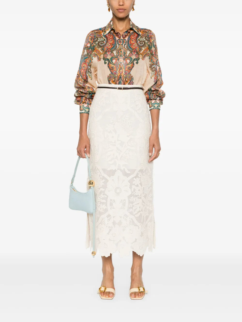 Ottie Paisley-Print Shirt