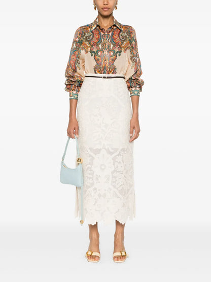 Ottie Paisley-Print Shirt